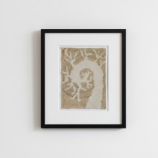 RETURN TO THE ROOTS (6) – Plant-Dyed Botanical Art on Cotton Canvas