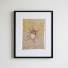 METAMORPHOSIS (7) – Plant-Dyed Botanical Art on Cotton Canvas