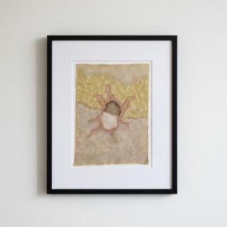METAMORPHOSIS (7) – Plant-Dyed Botanical Art on Cotton Canvas