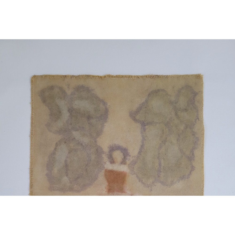 BETWEEN EARTH AND SKY (10) – Plant-Dyed Botanical Art on Cotton Canvas