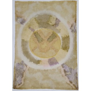 RITUAL (12) – Plant-Dyed Botanical Art on Cotton Canvas RITUAL (12) – Plant-Dyed Botanical Art on Cotton Canvas