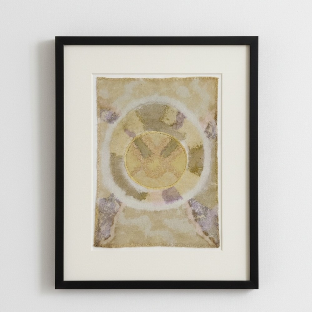 RITUAL (12) – Plant-Dyed Botanical Art on Cotton Canvas RITUAL (12) – Plant-Dyed Botanical Art on Cotton Canvas