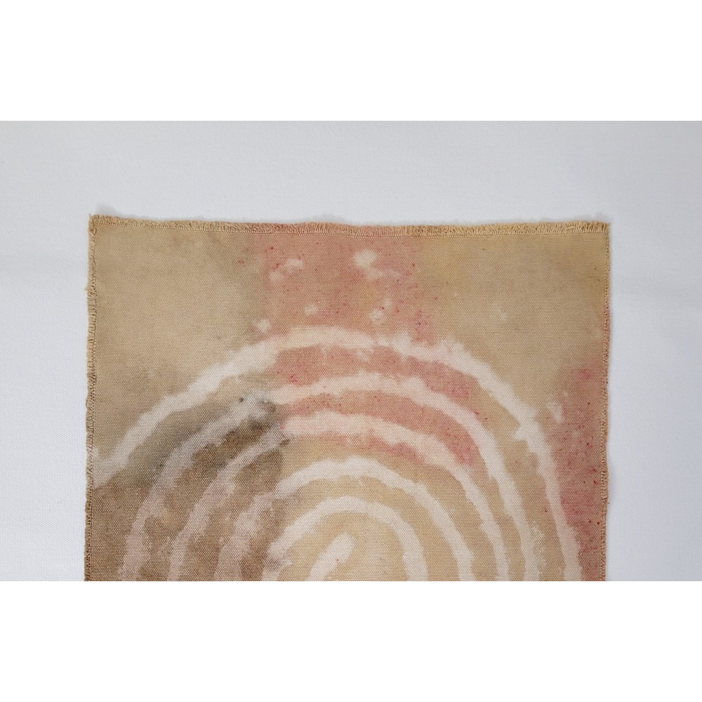 INNER PATH (15) – Plant-Dyed Botanical Art on Cotton Canvas INNER PATH (15) – Plant-Dyed Botanical Art on Cotton Canvas