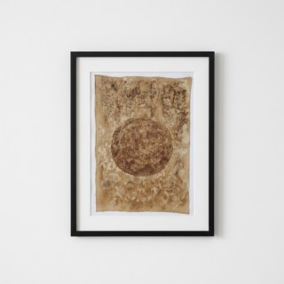 THE HEART OF THE EARTH (17) – Plant-Dyed Botanical Art on Cotton Canvas
