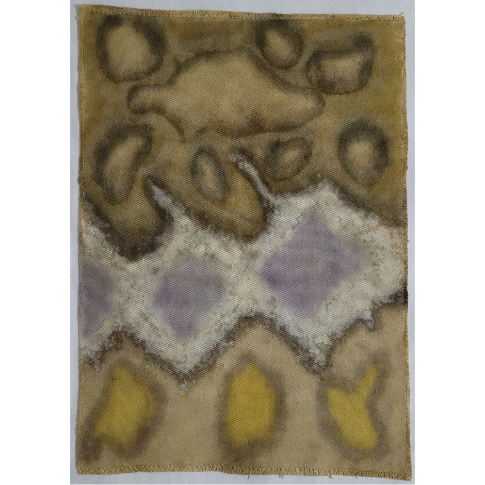 MOTION (19) – Plant-Dyed Botanical Art on Cotton Canvas MOTION (19) – Plant-Dyed Botanical Art on Cotton Canvas