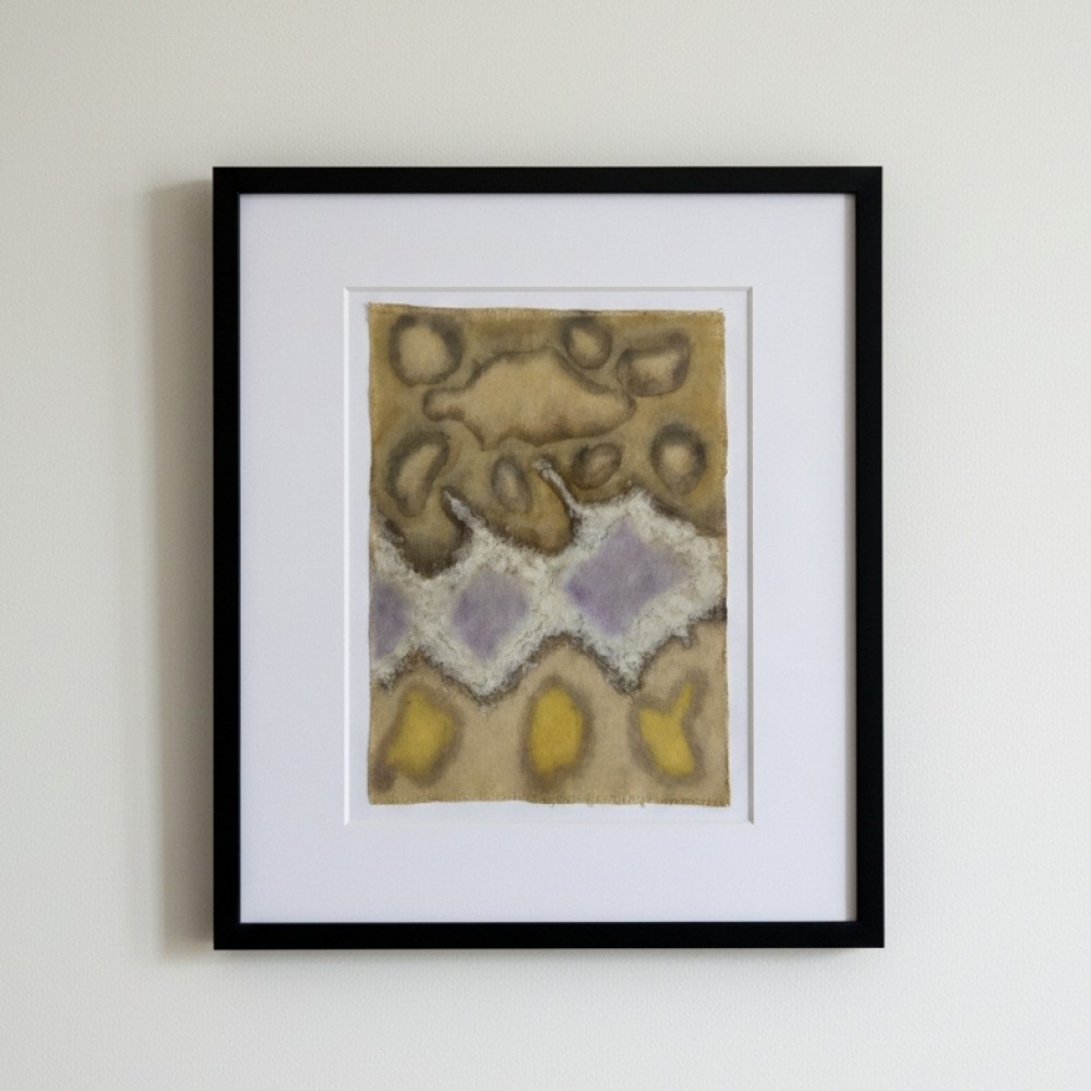 MOTION (19) – Plant-Dyed Botanical Art on Cotton Canvas MOTION (19) – Plant-Dyed Botanical Art on Cotton Canvas