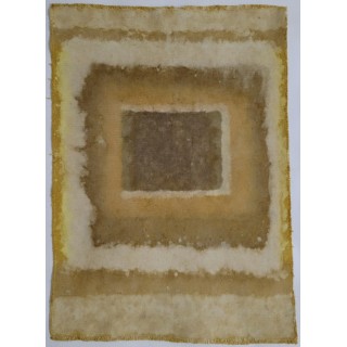LAYERS OF TIME (22) – Plant-Dyed Botanical Art on Cotton Canvas LAYERS OF TIME (22) – Plant-Dyed Botanical Art on Cotton Canvas
