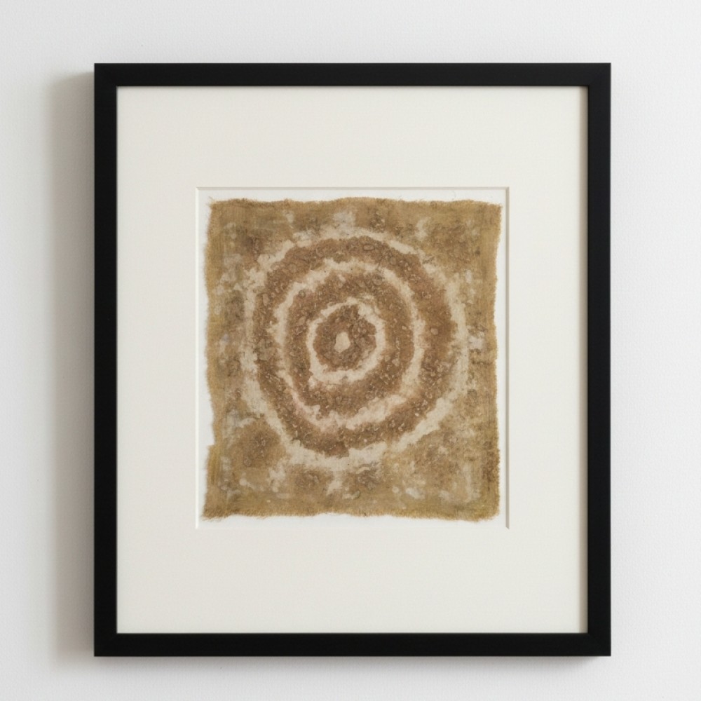 MEDITATION (13) – Plant-Dyed Botanical Art on Cotton Muslin MEDITATION (13) – Plant-Dyed Botanical Art on Cotton Muslin