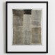 TIME (8) – Plant-Dyed Botanical Art on Cotton Canvas with Iron Sulphate