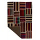 Handmade Striped Patchwork Kilim Rug "Flat-Weave". Custom Colors & Sizes