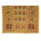 Asian / Uzbek Suzani Textile. Embroidered Cotton & Silk Wall Hanging, Bed Cover Asian / Uzbek Suzani Textile. Embroidered Cotton & Silk Wall Hanging, Bed Cover
