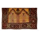 Hand-Knotted Vintage Anatolian Rug, 100% Wool