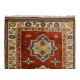 New Hand-knotted Turkish Rug, 100% Wool. Soft medium pile