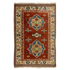 New Hand-knotted Turkish Area Rug, 100% Wool. Soft medium pile