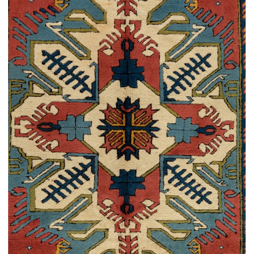 New Hand-knotted Turkish Area Rug, 100% Wool. Soft medium pile