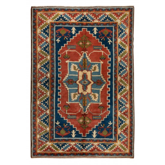Hand-knotted Turkish Area Rug, 100% Wool. Soft medium pile. Excellent, Brand New.