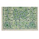 Contemporary Uzbek Suzani Textile. Embroidered Cotton & Silk Wall Hanging, Bed Cover. 21th Century Contemporary Uzbek Suzani Textile. Embroidered Cotton & Silk Wall Hanging, Bed Cover. 21th Century