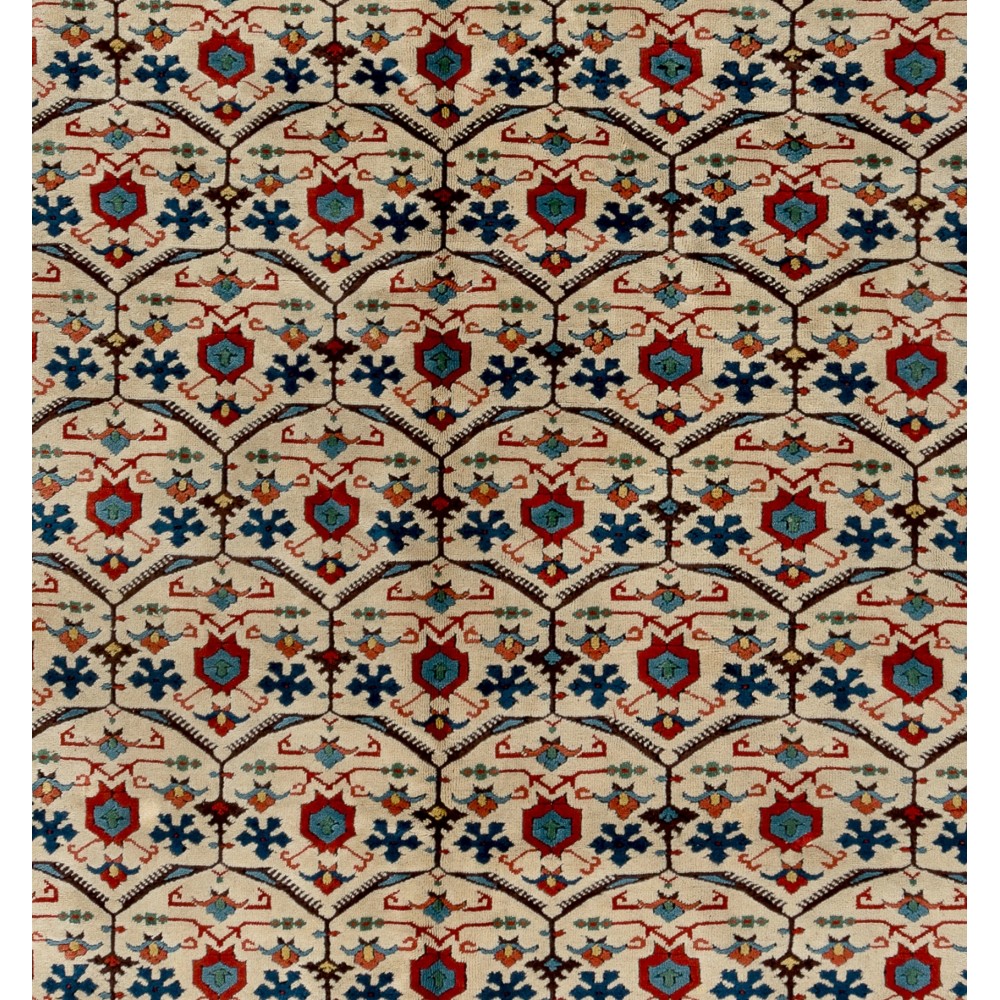 Fine New Handmade Turkish Area Rug, 100% Natural Dyed Wool