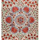 Brand New Uzbek Suzani Textile. Embroidered Cotton & Silk Bed Cover Brand New Uzbek Suzani Textile. Embroidered Cotton & Silk Bed Cover