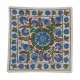 Decorative Uzbek Suzani Pillow Case. Embroidered Cotton & Silk Cushion Cover Decorative Uzbek Suzani Pillow Case. Embroidered Cotton & Silk Cushion Cover