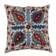Uzbek Suzani Pillow Case. New Hand Embroidered Cotton & Silk Cushion Cover Uzbek Suzani Pillow Case. New Hand Embroidered Cotton & Silk Cushion Cover