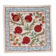 Decorative Uzbek Suzani Pillow Case. Embroidered Cotton & Silk Cushion Cover Decorative Uzbek Suzani Pillow Case. Embroidered Cotton & Silk Cushion Cover