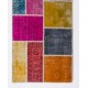 Colorful Handknotted Patchwork Runner Rug for Corridor, Entryway and Hallway Decor | Wool Rug for Kitchen | Stair Rug Colorful Handknotted Patchwork Runner Rug for Corridor, Entryway and Hallway Decor | Wool Rug for Kitchen | Stair Rug