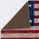 American Flag Design Patchwork Rug Made from ReDyed Vintage Carpets, Custom Options Av American Flag Design Patchwork Rug Made from ReDyed Vintage Carpets, Custom Options Av