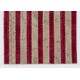 American Flag Design Patchwork Rug Made from ReDyed Vintage Carpets, Custom Options Av