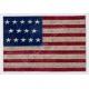 American Flag Design Patchwork Rug Made from ReDyed Vintage Carpets, Custom Options Av American Flag Design Patchwork Rug Made from ReDyed Vintage Carpets, Custom Options Av