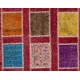 Handmade Patchwork Rug Made from Over-Dyed Vintage Carpets, CUSTOM OPTIONS Av.