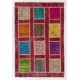 Handmade Patchwork Rug Made from Over-Dyed Vintage Carpets, CUSTOM OPTIONS Av.