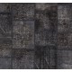 Handmade Patchwork Rug Made from Over-Dyed Vintage Carpets Handmade Patchwork Rug Made from Over-Dyed Vintage Carpets