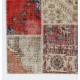 Vintage Colorful Floral Patchwork Rug | Hand-Knotted Turkish Wool Carpet for Living Room, Bedroom and Home Office Vintage Colorful Floral Patchwork Rug | Hand-Knotted Turkish Wool Carpet for Living Room, Bedroom and Home Office