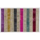 Handmade Patchwork Rug Made from Over-Dyed Vintage Carpets, CUSTOM OPTIONS Av.