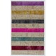 Handmade Patchwork Rug Made from Over-Dyed Vintage Carpets, CUSTOM OPTIONS Av.