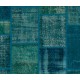Handmade Patchwork Rug Made from Over-Dyed Vintage Carpets, CUSTOM OPTIONS Av. Handmade Patchwork Rug Made from Over-Dyed Vintage Carpets, CUSTOM OPTIONS Av.