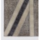 Union Jack British Flag Design Patchwork Rug | Vintage Hand-Knotted United Kingdom Flag Pattern Gray Carpet Union Jack British Flag Design Patchwork Rug | Vintage Hand-Knotted United Kingdom Flag Pattern Gray Carpet