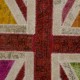 United Kingdom Flag Pattern Patchwork Rug | Vintage Handmade Carpet | Colorful Union Jack British Flag Design Tapestry United Kingdom Flag Pattern Patchwork Rug | Vintage Handmade Carpet | Colorful Union Jack British Flag Design Tapestry