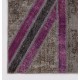 Union Jack British Flag Design Patchwork Rug | Vintage Hand-Knotted United Kingdom Flag Pattern Dark Gray Carpet Union Jack British Flag Design Patchwork Rug | Vintage Hand-Knotted United Kingdom Flag Pattern Dark Gray Carpet