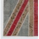 Union Jack British Flag Design Hand-Knotted Patchwork Rug in Blue, Red and Cream | United Kingdom Pattern Carpet Union Jack British Flag Design Hand-Knotted Patchwork Rug in Blue, Red and Cream | United Kingdom Pattern Carpet