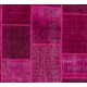 Handmade Patchwork Rug Made from Over-Dyed Vintage Carpets, CUSTOM OPTIONS Av. Handmade Patchwork Rug Made from Over-Dyed Vintage Carpets, CUSTOM OPTIONS Av.