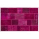 Handmade Patchwork Rug Made from Over-Dyed Vintage Carpets, CUSTOM OPTIONS Av. Handmade Patchwork Rug Made from Over-Dyed Vintage Carpets, CUSTOM OPTIONS Av.