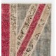 Union Jack British Flag Design Patchwork Rug | Vintage Hand-Knotted United Kingdom Flag Pattern Blue Carpet Union Jack British Flag Design Patchwork Rug | Vintage Hand-Knotted United Kingdom Flag Pattern Blue Carpet