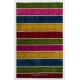 Colorful Handmade Patchwork Rug Made from Over-Dyed Vintage Carpets Colorful Handmade Patchwork Rug Made from Over-Dyed Vintage Carpets