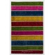 Handmade Turkish Bohemian Patchwork Rug for Modern Interiors. Vintage Wool Carpet in Vivid Colors