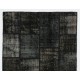 Handmade Patchwork Rug Made from Over-Dyed Vintage Carpets, CUSTOM OPTIONS Av. Handmade Patchwork Rug Made from Over-Dyed Vintage Carpets, CUSTOM OPTIONS Av.