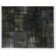 Handmade Patchwork Rug Made from Over-Dyed Vintage Carpets, CUSTOM OPTIONS Av. Handmade Patchwork Rug Made from Over-Dyed Vintage Carpets, CUSTOM OPTIONS Av.