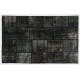 Handmade Patchwork Rug Made from Over-Dyed Vintage Carpets, CUSTOM OPTIONS Av. Handmade Patchwork Rug Made from Over-Dyed Vintage Carpets, CUSTOM OPTIONS Av.