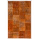 Handmade Patchwork Rug Made from Over-Dyed Vintage Carpets, CUSTOM OPTIONS Av.